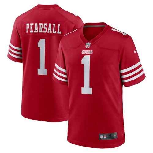 Ers Ricky Pearsall Nfl Draft First Round Pick Player Game Jersey