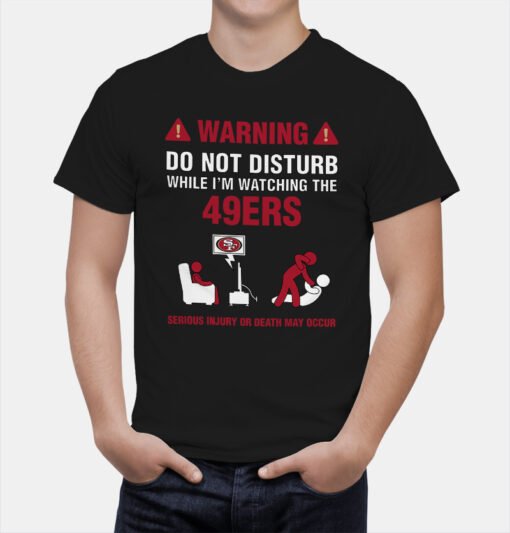 Niners Warning T-Shirt - Image 3