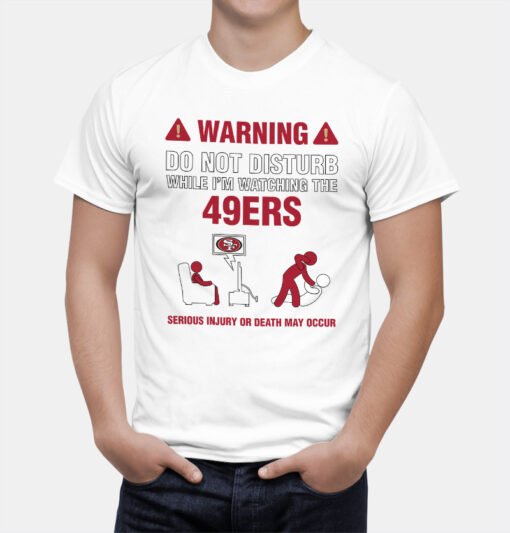 Niners Warning T-Shirt - Image 2