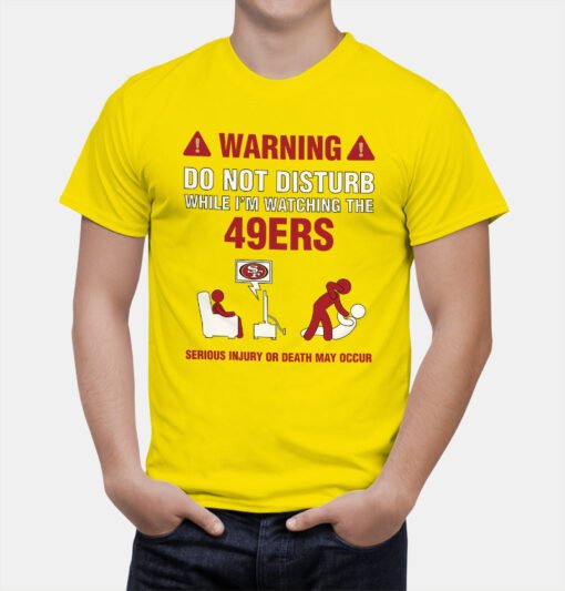 Niners Warning T-Shirt - Image 5