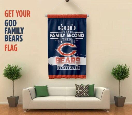 Bears God Family Flag