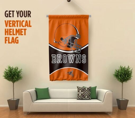 Browns Helmet Flag