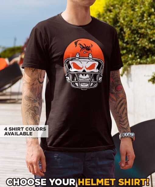 Browns Helmet T-Shirt