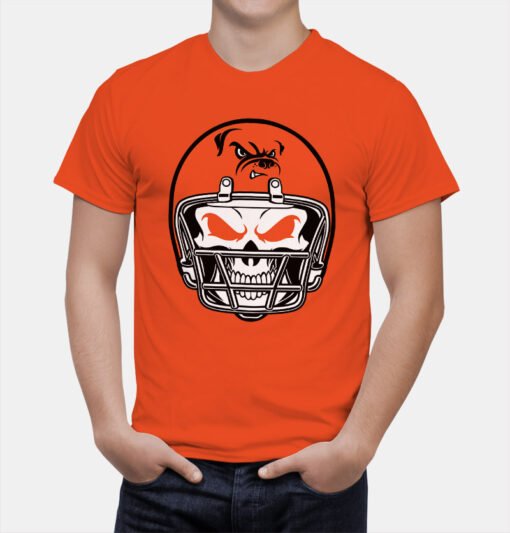 Browns Helmet T-Shirt - Image 5