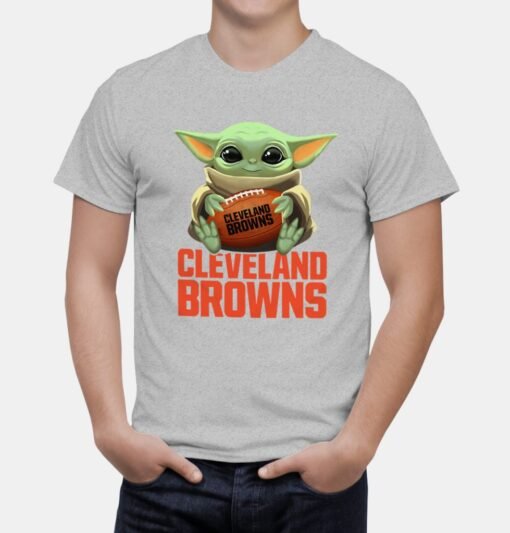 Browns Yoda T-Shirt - Image 4