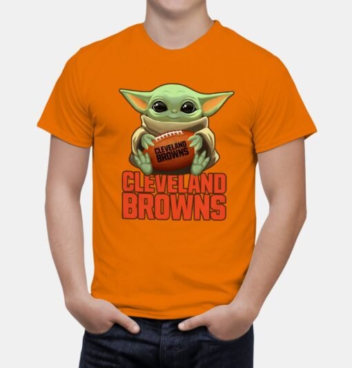 Browns Yoda T-Shirt - Image 5