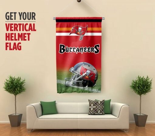 Buccaneers Helmet Flag