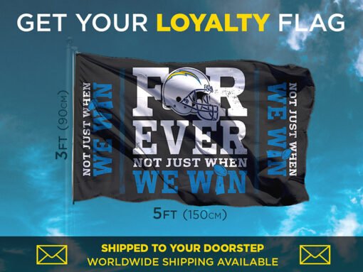 Chargers Loyalty Flag