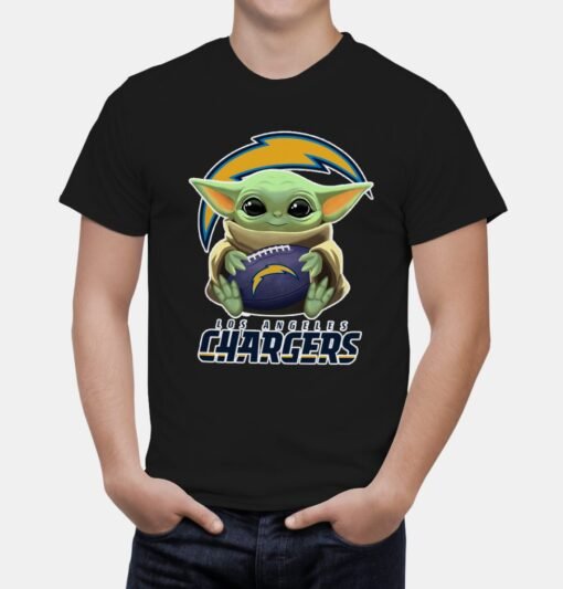 Chargers Yoda T-Shirt - Image 3