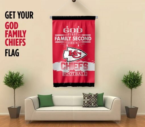 Chiefs God Family Flag