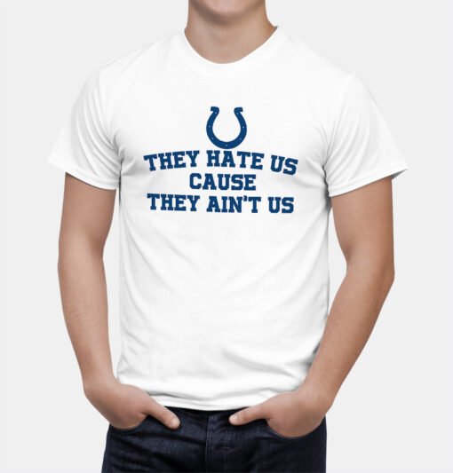 Colts They Hate Us T-Shirt - Image 2