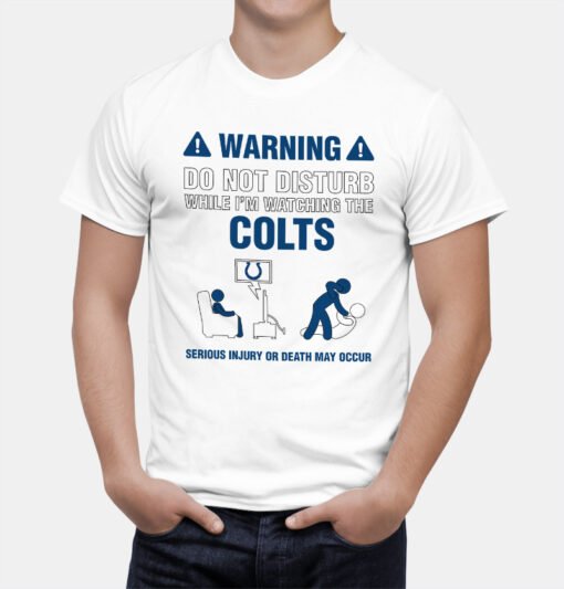 Colts Warning T-Shirt - Image 2