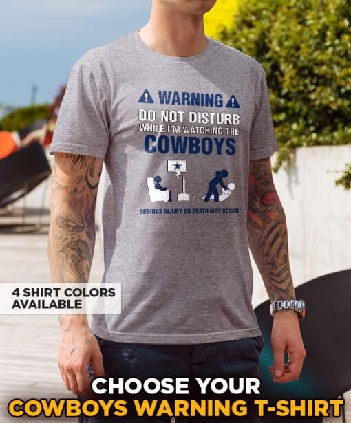 Cowboys Warning T-Shirt