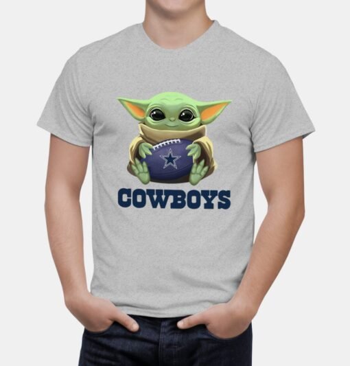 Cowboys Yoda T-Shirt - Image 4