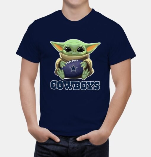 Cowboys Yoda T-Shirt - Image 5