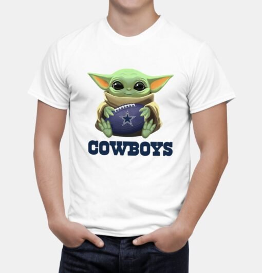 Cowboys Yoda T-Shirt - Image 2