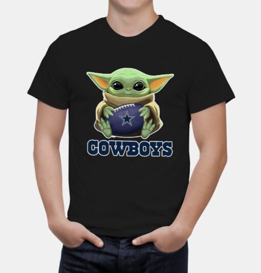 Cowboys Yoda T-Shirt - Image 3