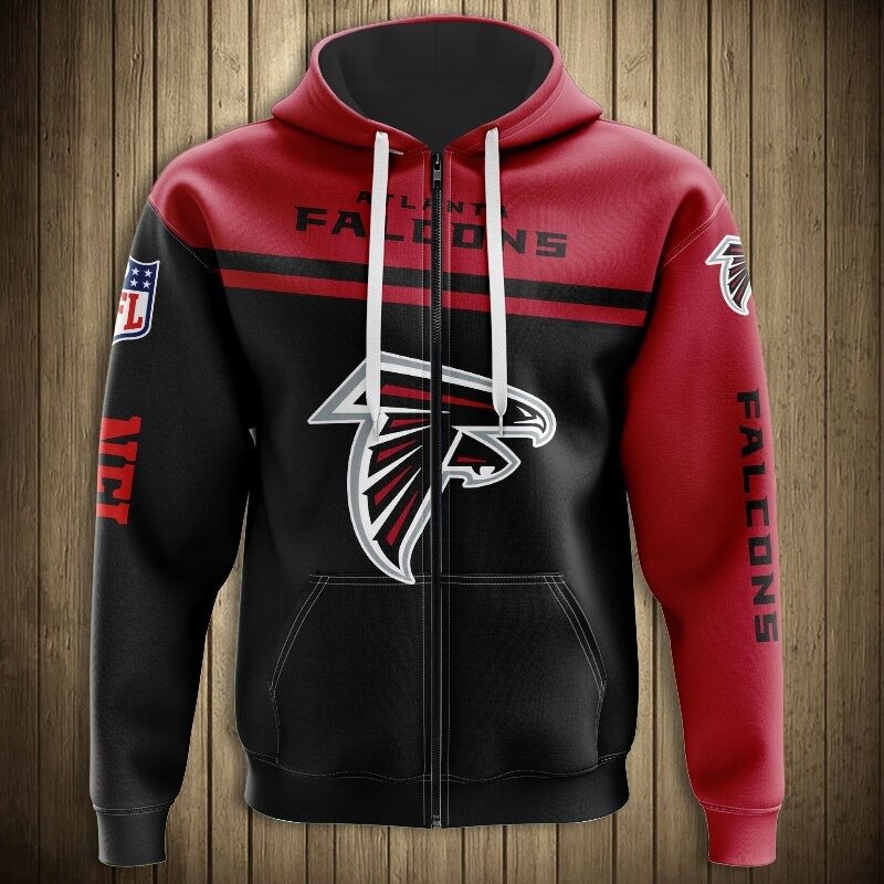 Falcons Zip Up Hoodie – US Sports Nation