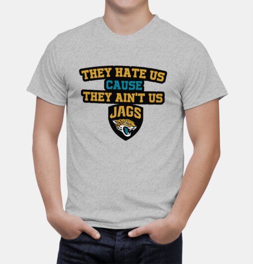 Jaguars They Hate Us T-Shirt - Image 4