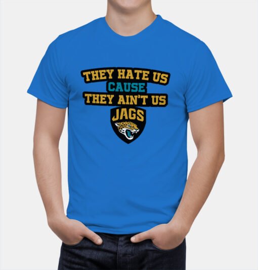 Jaguars They Hate Us T-Shirt - Image 5