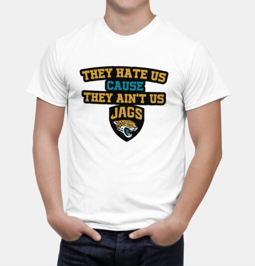 Jaguars They Hate Us T-Shirt - Image 2