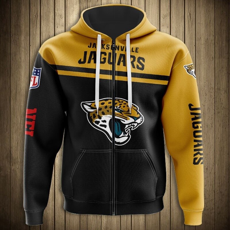 Jaguars Zip Up Hoodie – US Sports Nation