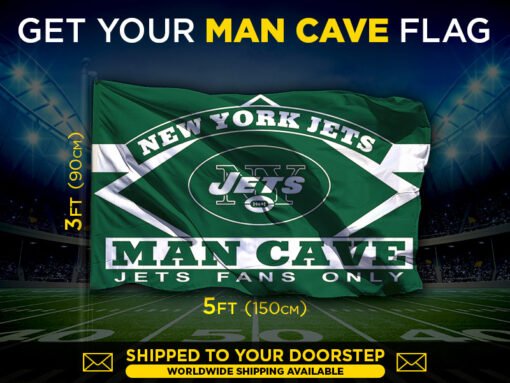 Jets Man Cave Flag