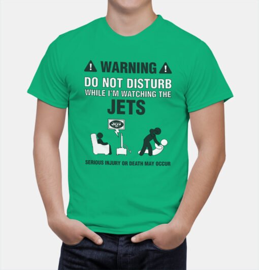 Jets Warning T-Shirt - Image 5