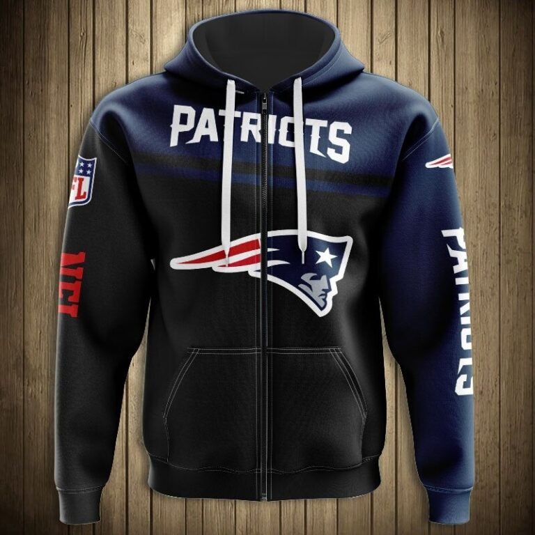 Patriots Zip Up Hoodie – US Sports Nation