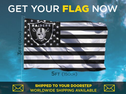 Raiders US Flag