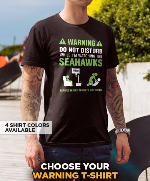 Seahawks Warning T-Shirt