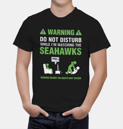 Seahawks Warning T-Shirt - Image 3