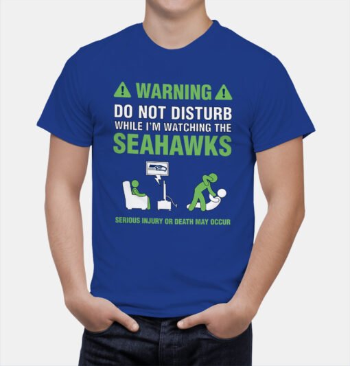 Seahawks Warning T-Shirt - Image 5