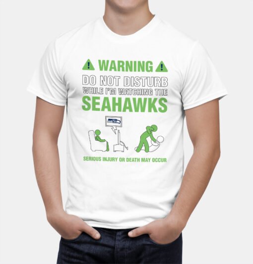 Seahawks Warning T-Shirt - Image 2