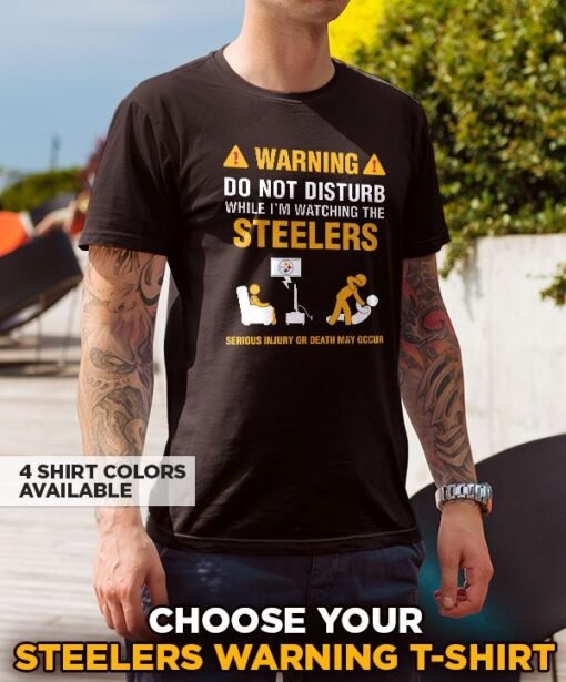 Steelers Warning T-Shirt