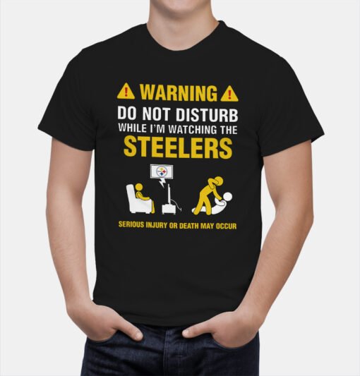 Steelers Warning T-Shirt - Image 3