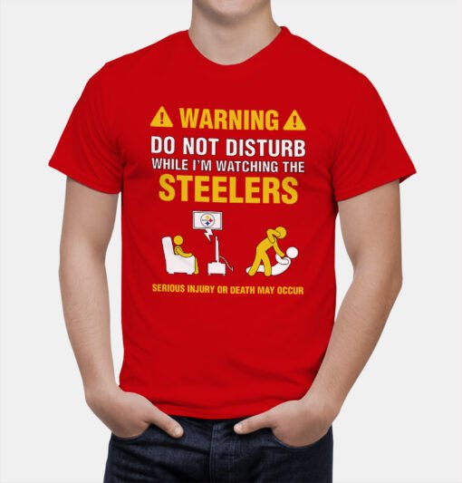 Steelers Warning T-Shirt - Image 5