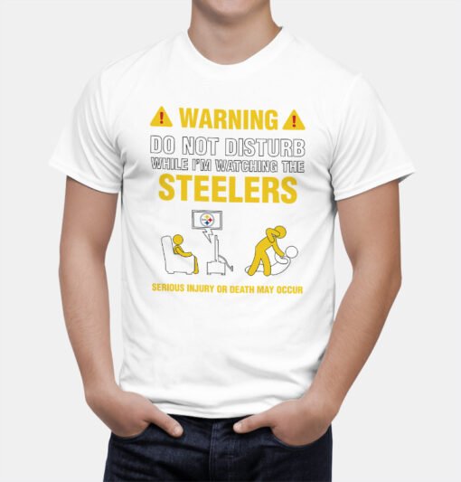 Steelers Warning T-Shirt - Image 2