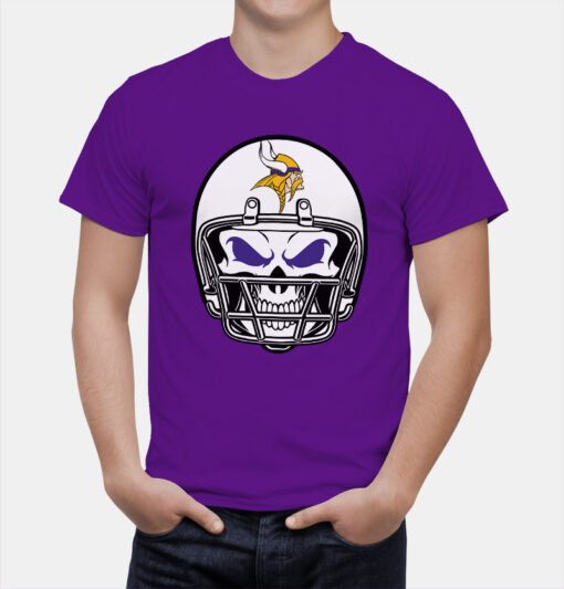 Vikings Helmet T-Shirt - Image 5