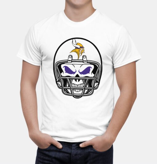 Vikings Helmet T-Shirt - Image 2