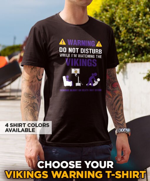 Vikings Warning T-Shirt