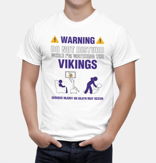 Vikings Warning T-Shirt - Image 2