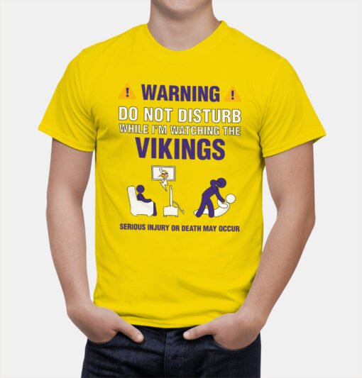 Vikings Warning T-Shirt - Image 5