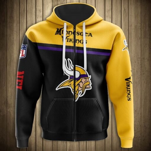 Vikings Zip-Up Hoodie