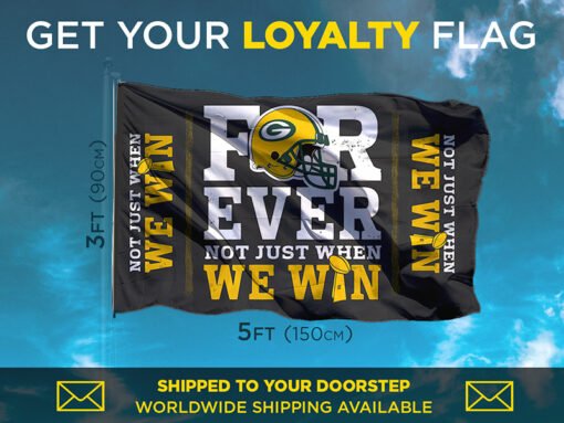 Packers Loyalty Flag