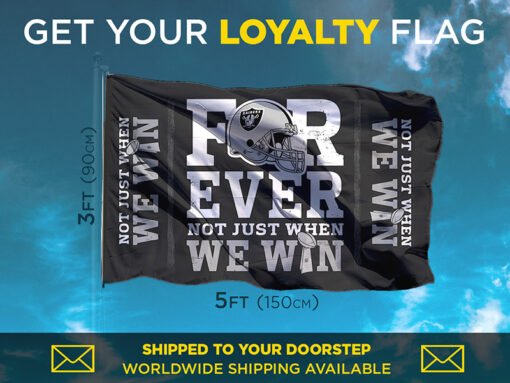 Raiders Loyalty Flag