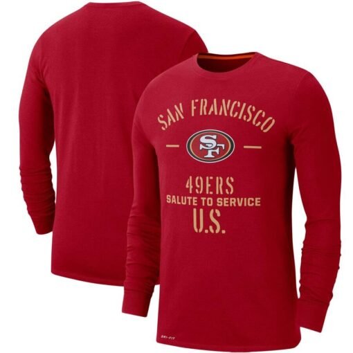 Niners Salute To Service Long Sleeve T-Shirt