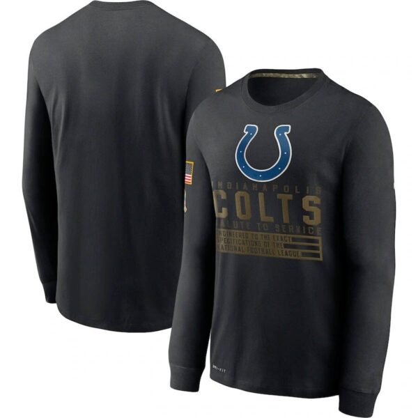 Colts Salute To Service Long Sleeve TShirt US Sports Nation