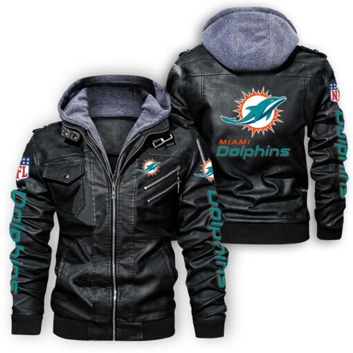 Dolphins Full-Zip Hooded Jacket