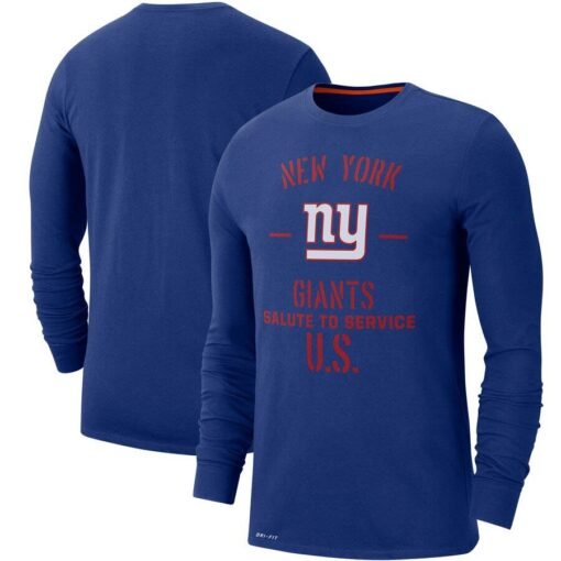 Giants Salute To Service Long Sleeve T-Shirt